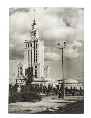 WARSZAWA - PAŁAC KULTURY I NAUKI 1960