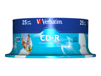 VERBATIM 43439 Verbatim CD-R cake box 25 700MB 52x do nadruku Retail DataLi
