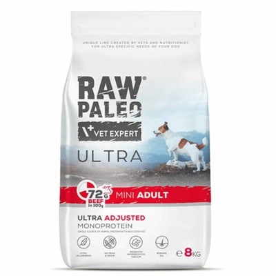 Raw Paleo Ultra Beef Adult mini - Wołowina 8kg