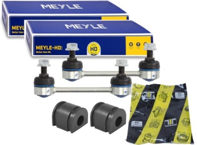 2x соединитель резиновый элемент стабилизатор volvo s60 s80 v70 i ii xc70 i задняя фото №1