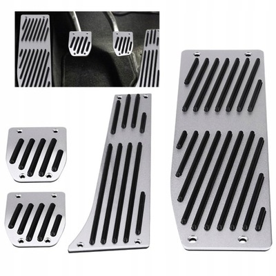 Bmw e46 набір накладки na педалі педалей прискорення, зчеплення i гальмівний фото №1