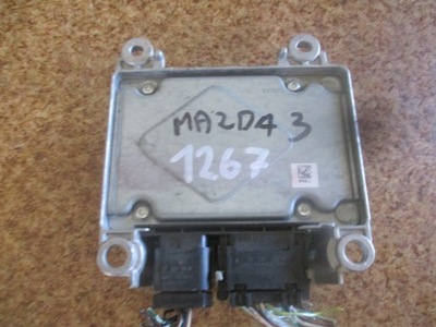 Модуль блок керування air bag mazda 3 bk bs4h57k30c фото №1