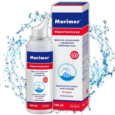 Marimer, woda morska, spray hipertoniczny, 100 ml