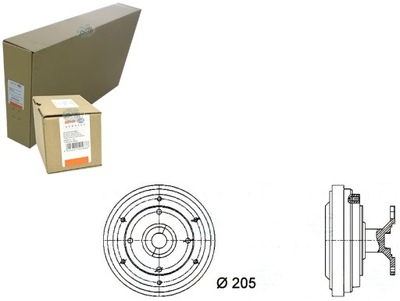 Behr hella вязкостная муфта сцепление вязкостная behr hella фото №1