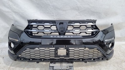 Бампер dacia sandero iii 3 stepway 20- перед решётка радиатора передний фото №1