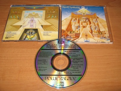 IRON MAIDEN - Powerslave - stare wyd ITALY RARE!!!