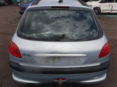 Крышка багажника задняя peugeot 206 hb фото №1