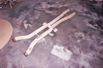 Ir247 bentley flying spur i 6.0i вихлоп середній фото №1