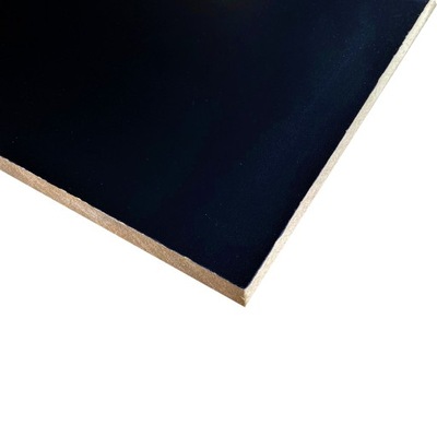 Płyta MDF 500x250 18 mm laminowana czarna blat