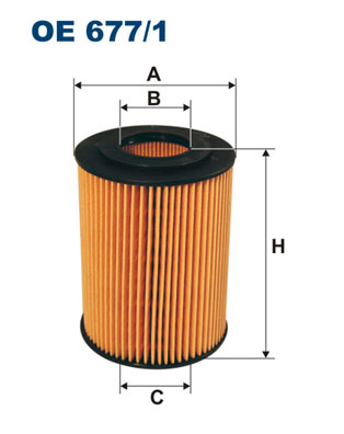 ФІЛЬТР МАСЛА ФІЛЬТРON OE677/1 OE6771