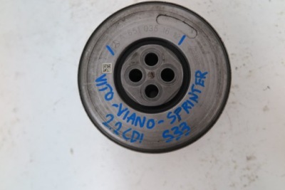 Шків колінчастого вала mercedes benz vito viano sprinter 2.2 cdi a6510351612 фото №1