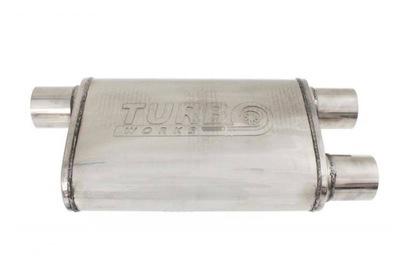 SILENCIADOR PARA DAMPERS TURBOWORKS 51MM 304SS  