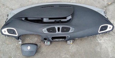 RENAULT SCENIC III FACELIFT DASH PANEL CONSOLE AIRBAG  