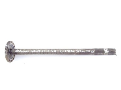 Volvo fe fl 06- euro 5 приводной вал левый задняя блокировка 46 фреза 22,5 фото №1