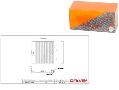 FILTRAS KABINOS TOYOTA C-HR 16- STANDARD DRIVE+ 