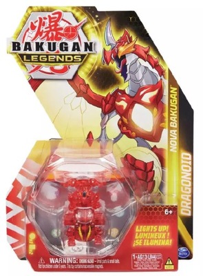 Bakugan Legends - Nova Bakugan - Świecący Dragonoid 6065724 9533