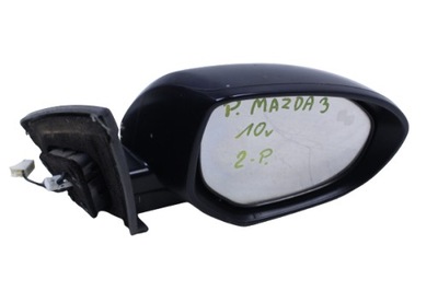 Дзеркало праве 2 pin mazda 3 10r. фото №1