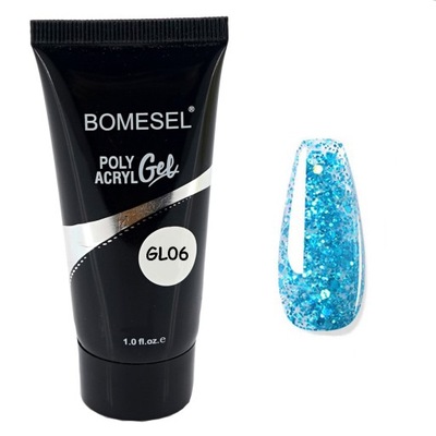 Akrylożel acrylgel GLITTER flexygel drobinki #6