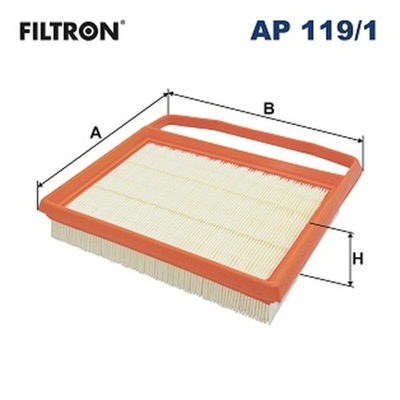 FILTRO AIRE FILTRON AP 119/1  