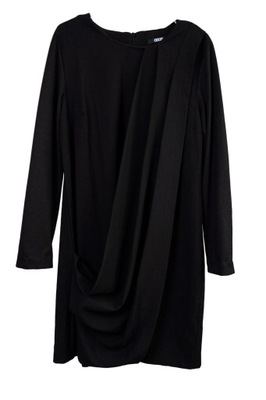 ASOS sukienka mała czarna 42 XL 14 dzianinowa