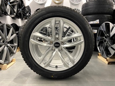 Oryginalne koła zimowe 18 5x112 Audi A6 C8 225/55R18 Pirelli