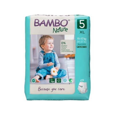 PIELUCHOMAJTKI BAMBO NATURE 5, 11-17 kg