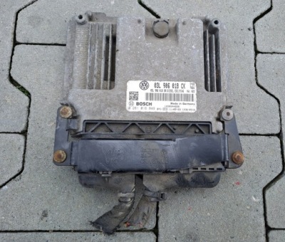 Skoda superb ii бортовой компьютер блок управления двигателя 2.0 tdi фото №1