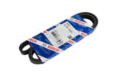 Bosch ремінь багатореберний 6pk1880 audi a4 b5 2.4 фото №1