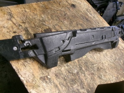 Hyundai veloster абсорбер бампера перед пена фото №1