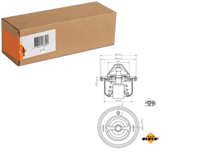 Термостат жидкость охлаждающей fiat sedici hyundai h-1 h-1 starex h100 s фото №1