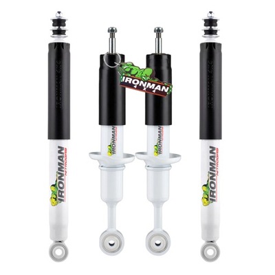 Toyota land cruiser prado 120 150 kpl hd амортизаторов 2" nitro gas ironman фото №1