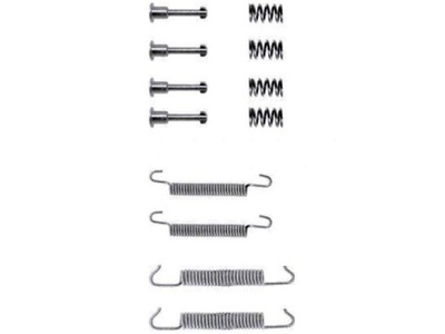 JUEGO DE MONTAJE ZAPATAS BMW 8 E31 4.0-5.6 90-99  