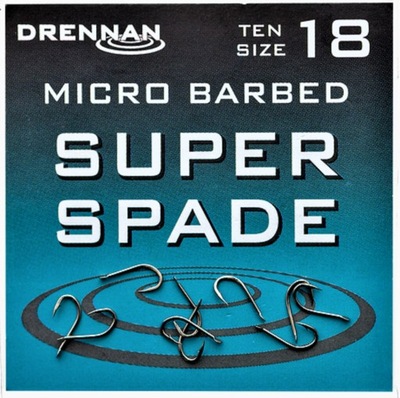 Drennan haczyki Super Spade Micro Barbed 16