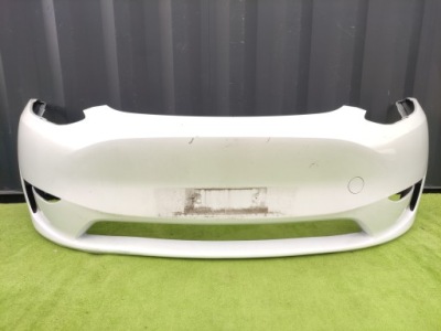 Tesla model y 20- бампер передній перед гарний! фото №1