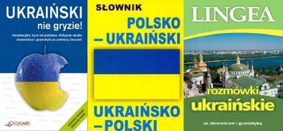 Ukraiński + Słownik ukraiński+ Rozmówki ukraińskie