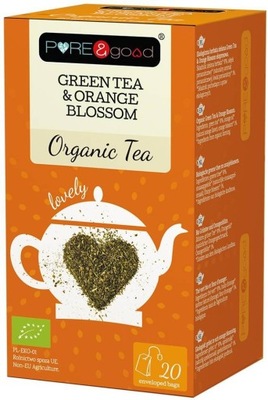 Herbata Zielona Pomarańczowa Green Tea pure good