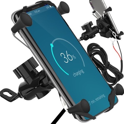 Motocyklowy Uchwyt na Telefon Kierownicę Motoru 3D