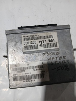 Бортовой компьютер блок управления двигателя saab 9-5 95 5561308 фото №1