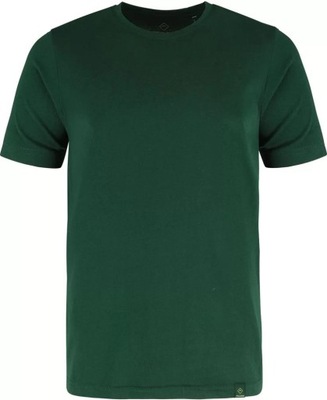 T-shirt męski T-BASIC - zielony 3XL