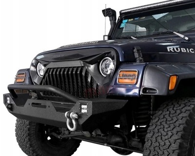 Решётка радиатора решётка радиатора jeep wrangler tj/tj 1998-2006 фото №1