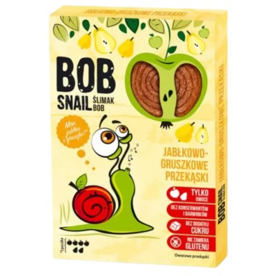 Żelki BEZ CUKRU dla Dzieci Gruszka Bob Snail 60g