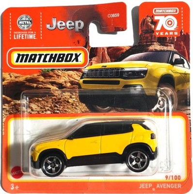 MATCHBOX JEEP AVENGER MBX OFF-ROAD 2023