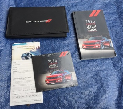 DODGE CHARGER 15 16 17 MANUAL BOOK NR 21  