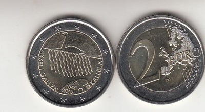 Finlandia 2015- 2 euro okoliczn.Akseli-Gallen