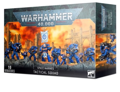 Warhammer 40K AA: Space Marine Tactical Squad