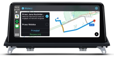 BMW X5 X6 E70 E71 RADIO NAVEGACIÓN ANDROID CARPLAY MAPAS  