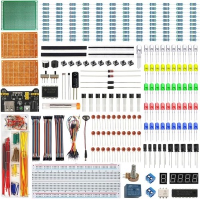 Zestaw Edukacyjny XXL R3 Modułów do mikrokontrolerów Arduino, ESP32 ESP8266