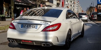 MERCEDES CLS W218 SPOILER BRIDA AL TAPA DE MALETERO JAKOSC!  