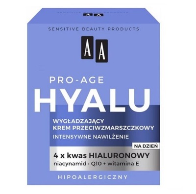 AA Hyalu Pro Age Krem wygładzający na dzień 50ml