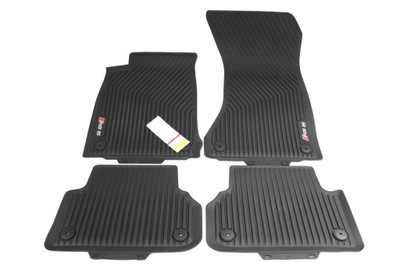 ALFOMBRILLAS GOMA PARTE DELANTERA PARTE TRASERA AUDI A5 S5 RS5 JUEGO ORIGINAL DE ASO  